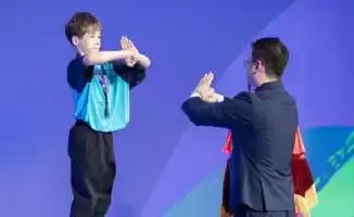 Казахстанский юниор Даниил Джеджула завоевал золото на ЧА по ушу в Китае