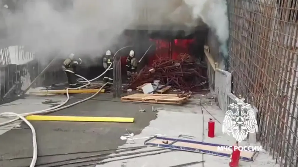 Фото: атака беспилотников на Оренбургский ГПЗ