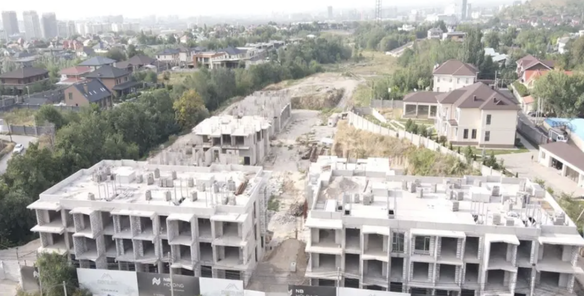 Стройка в Алматы