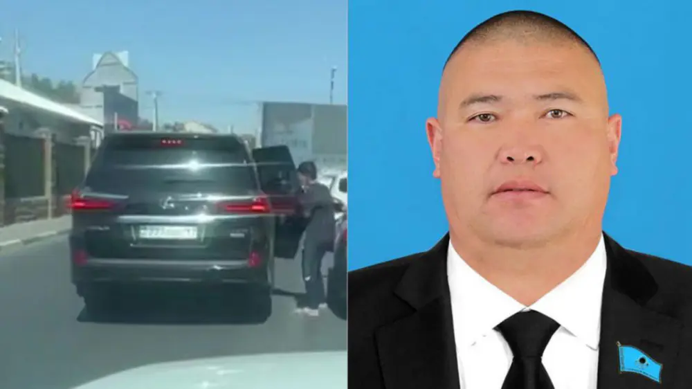 Депутат на внедорожнике