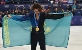 Архивные кадры: Денис Тен и юный Михаил Шайдоров в Алматы