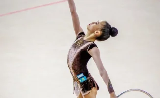 Казахстанская гимнастка Акмарал Ерекешева завоевала золото на турнире в Греции