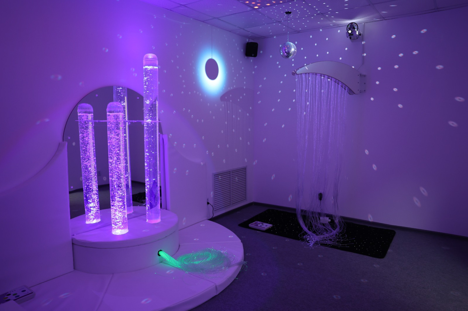 Комната для релаксации в реабилитационном центре для детей