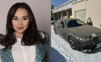 Mercedes-Benz S 450 изъят у Перизат Кайрат в Алматы